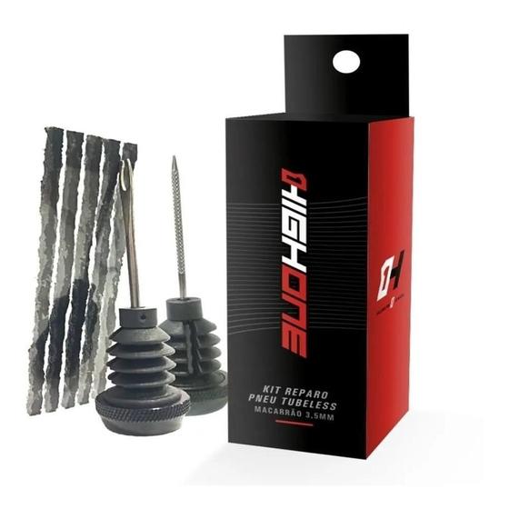 Imagem de Kit Reparo Tubeless Highone 3.5Mm Com 2 Plug Guidão