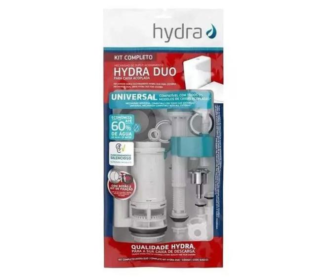 Imagem de Kit Reparo Universal Hydra 3/6 Litros Caixa Acoplada Si6001