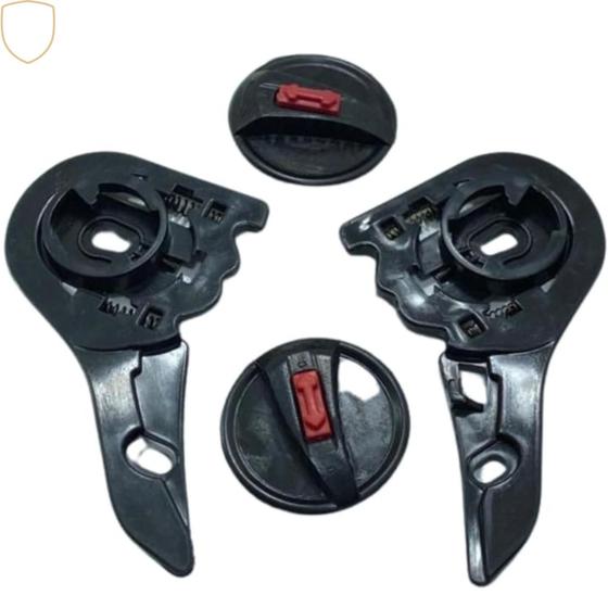 Imagem de Kit Reparo Viseira Capacete COMPATÍVEL COM OS MODELOS (LS2 FF358 / FF396 / FF386 / FF394), FW3 GT, HELT STRADA, TEXX ACTION DOUBLE VISION (FECHADO)