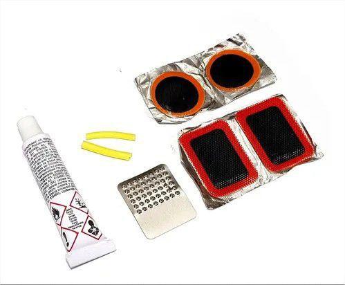 Kit Reparos para Pneu de Bicicleta 8 Pecas Menor preço em Kit Reparos para Pneu de Bicicleta 8 Pecas