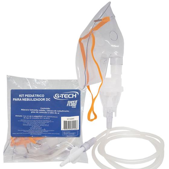 Kit Reposição para Inalador e Nebulizador Adulto DC1 e DC2 G-Tech Menor preço em Kit Reposição para Inalador e Nebulizador Adulto DC1 e DC2 G-Tech