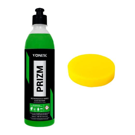 Kit Restaurador de Vidros Prizm + Espuma Aplicadora Detailer Menor preço em Kit Restaurador de Vidros Prizm + Espuma Aplicadora Detailer
