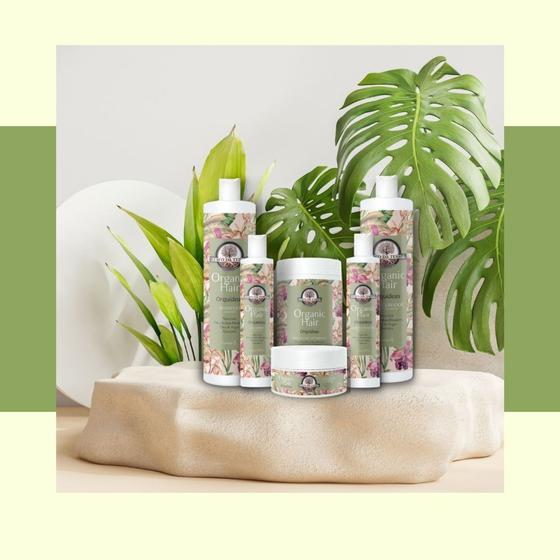 Imagem de Kit Restaurador Organic Hair  tratamento Capilar Vegano 300ml