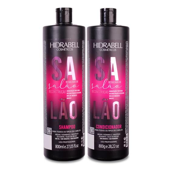Imagem de Kit Resultado de Salão 800ml Hidrabell