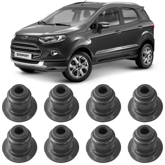 Imagem de Kit Retentor Haste Válvula Ecosport Fiesta Ka Sigma Flex