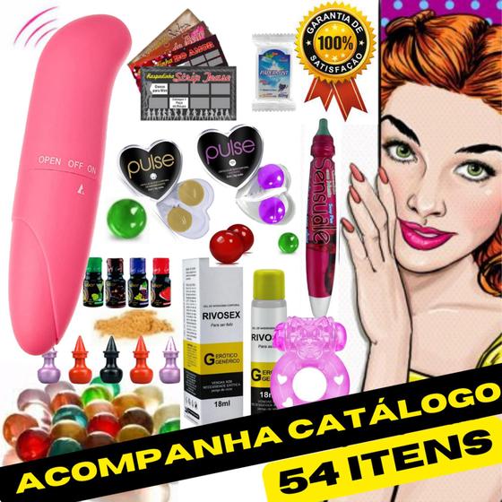 Imagem de Kit Revenda Sex Shop Atacado 54 Itens Sexyshop Revender