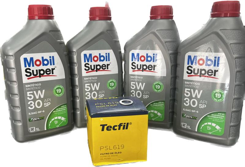 Kit Revisão Chevrolet Óleo Mobil 5W30 + Filtro óleo + anel vedação é ruim? Kit Revisão Chevrolet Óleo Mobil 5W30 + Filtro óleo + anel vedação é boa?