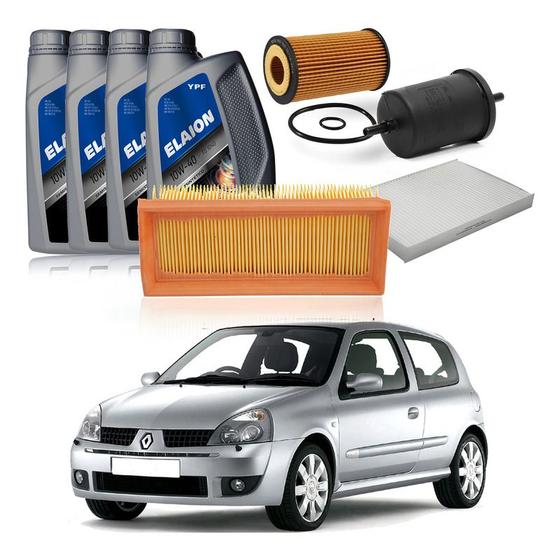 Imagem de Kit Revisao Clio 1.0 8v Com Ar 1998 A 2008