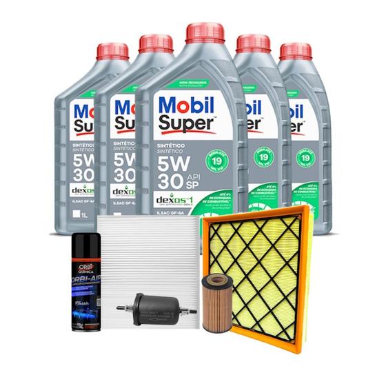 Imagem de Kit Revisão Completa + Limp A/C Cruze 1.8 LT LTZ 11 Até 16 