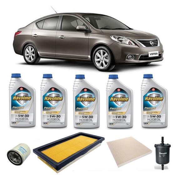 Imagem de Kit Revisão Nissan Versa 1.6 16v Ano 2011 Em Diante