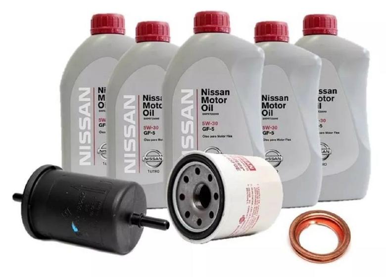 Kit Revisao Óleo 5w30 E Filtros Nissan Kicks 2016 A 2020 Menor preço em Kit Revisao Óleo 5w30 E Filtros Nissan Kicks 2016 A 2020