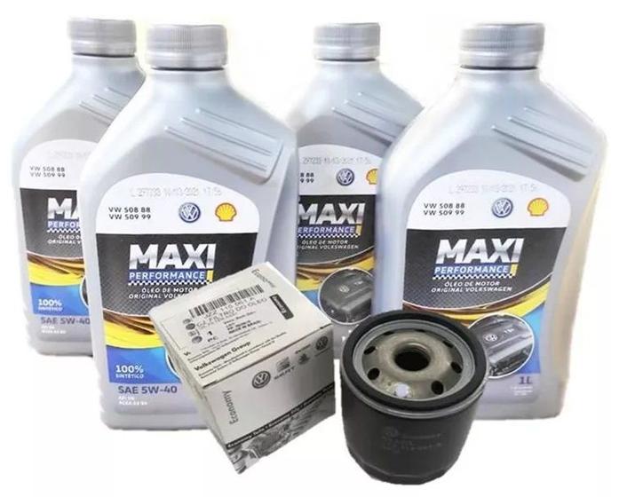 Kit Revisao Oleo 5w40 508/509 + Filtro Polo Gol Voyage Fox Menor preço em Kit Revisao Oleo 5w40 508/509 + Filtro Polo Gol Voyage Fox