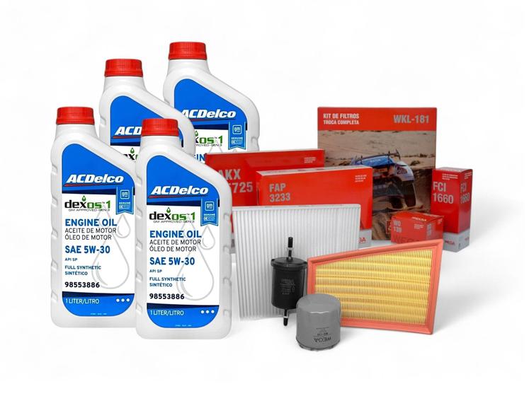 Imagem de Kit Revisão Óleo/Filtros Onix 1.0 12v Manual 2020/2024