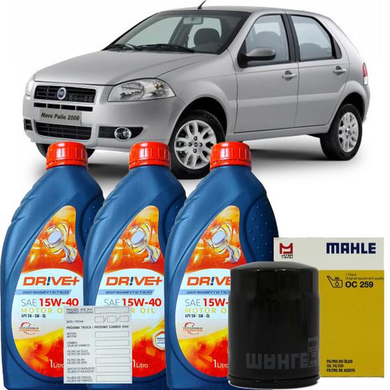 Kit Revisao Troca De Oleo 15w40 E Filtro Fiat Palio 1.0 1.3 1.4 Fire 2002 2003 2004 2005 2006 2007 2008 2009 Menor preço em Kit Revisao Troca De Oleo 15w40 E Filtro Fiat Palio 1.0 1.3 1.4 Fire 2002 2003 2004 2005 2006 2007 2008 2009