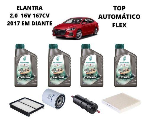 Imagem de Kit revisao troca de oleo elantra 2.0 top 17 diante selenia