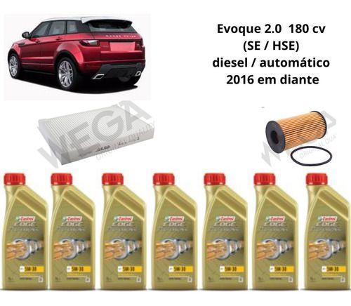 Imagem de Kit revisao troca de oleo evoque 2.0 diesel 2016 em diante