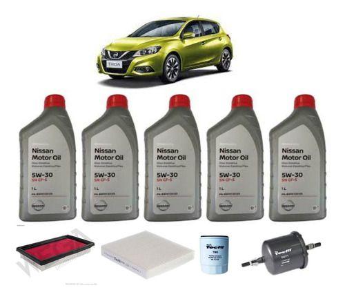Kit revisão troca de oleo nissan livina tiida 1.8 09 diante Menor preço em Kit revisão troca de oleo nissan livina tiida 1.8 09 diante