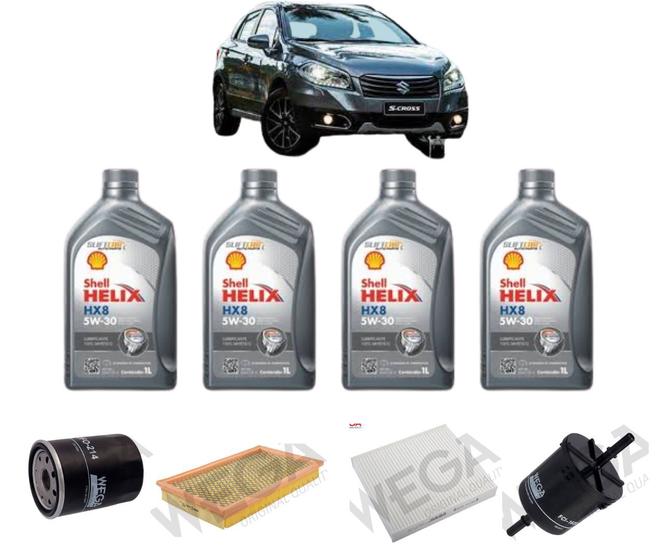 Imagem de Kit revisão troca de oleo suzuki s-cross 1.6 16v 2015 diante