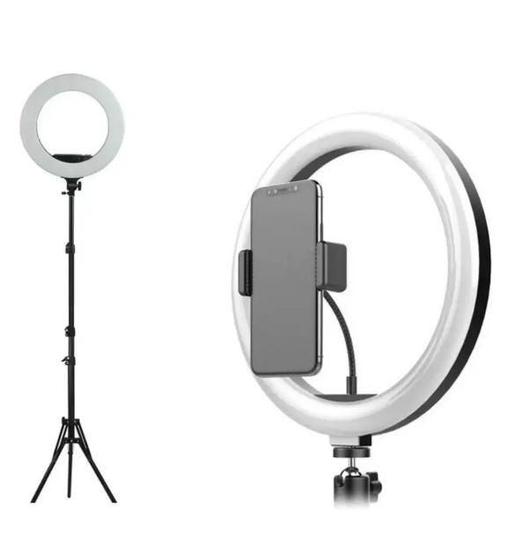 Imagem de Kit Ring Light Com Suporte 10 Polegadas