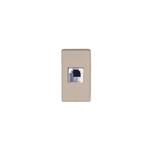 Imagem de Kit Rj45 Cat5 Internet Vertical 4X2 Brs12374-9Ar