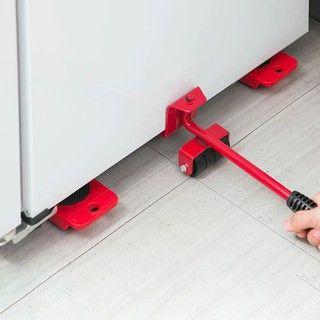 Imagem de Kit Rodinhas Para Móveis Pesados Para Mudança de Móveis Grandes de Lugar