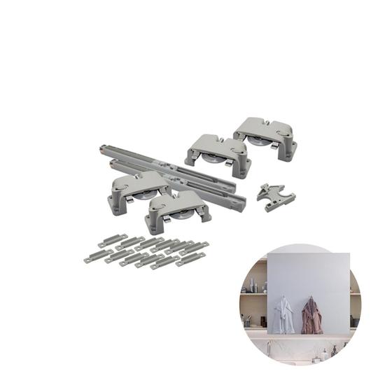 Kit Rodízio Linea Top 20 - 30 Kg Paineis de Banheiro Rometal 1 Porta Menor preço em Kit Rodízio Linea Top 20 - 30 Kg Paineis de Banheiro Rometal 1 Porta