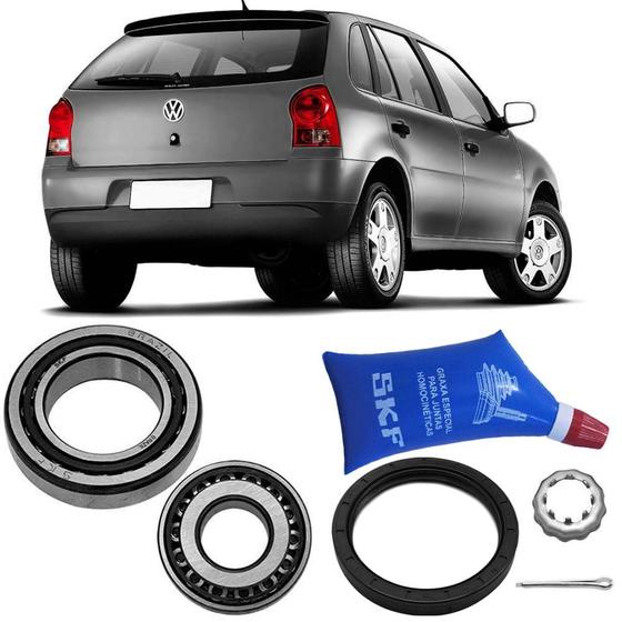 Kit Rolamento Roda Gol G3 G4 2001 a 2014 Traseiro Sem Abs Skf ...