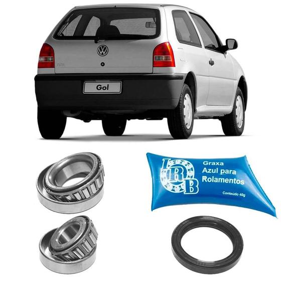 Kit Rolamento Roda Gol G3 G4 99 a 2014 Traseiro Irb - Rolamento de ...