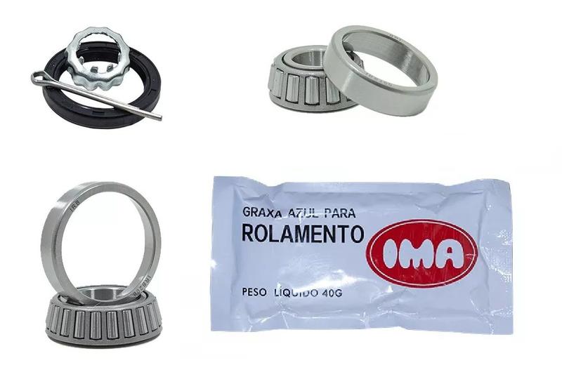 Imagem de Kit Rolamento Roda Traseira ALK-4529 VW FORD