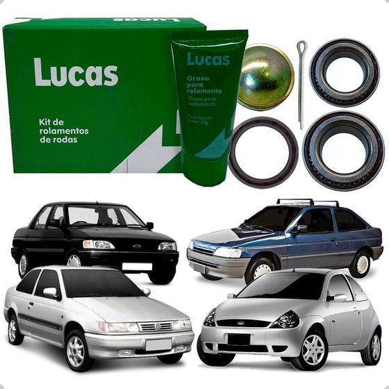 Imagem de Kit Rolamento Roda Traseira Ford Escort Sw 1.8 1996 A 2002