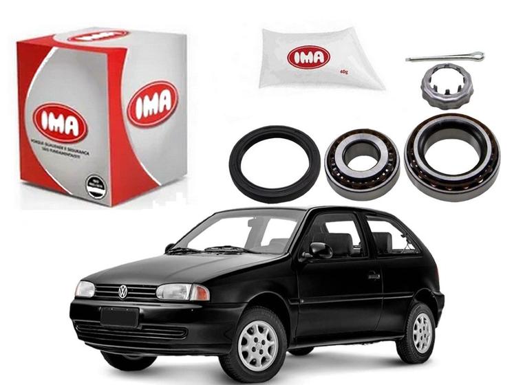 Imagem de Kit rolamento roda traseira ima volkswagen gol bola g2 1.0 1.6 1.8 2.0 1995 a 1999