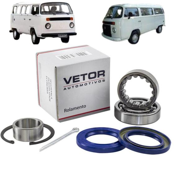 Imagem de Kit rolamento roda traseira vw kombi todas a partir de 1982