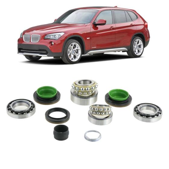 Imagem de Kit rolamentos diferencial BMW X1 Sdrive18 de 2010 até 2015