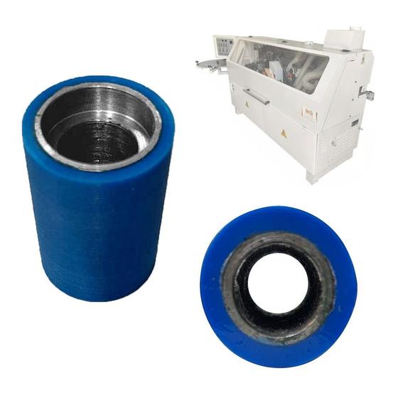 Imagem de Kit Rolos Puxa Fita 38x55mm 28x60mm P/ Coladeira Cb-45 Pro 2