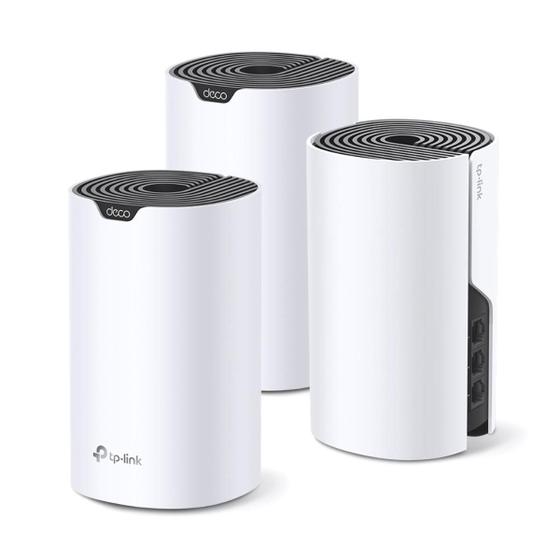 Imagem de Kit Roteador TP-Link Deco S7, Wi-Fi, Gigabit Ethernet AC 1900, Dual-Band, 3 Pack - Deco S7(3-pack)