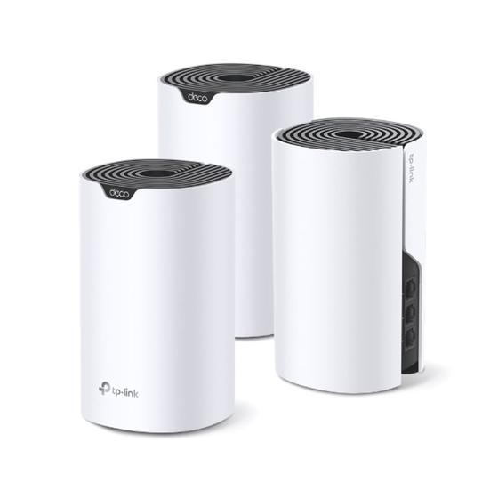 Imagem de Kit Roteador TP-LINK WI-FI5 MESH Dual AC1900 Deco S7(3-PACK)