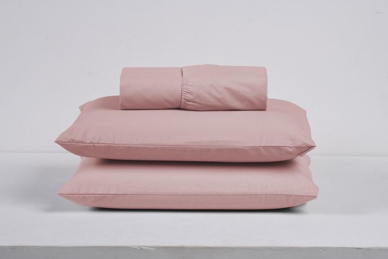 Imagem de Kit Roupa de Cama Solteiro 100% Algodão com Elástico e Fronha 2 Peças