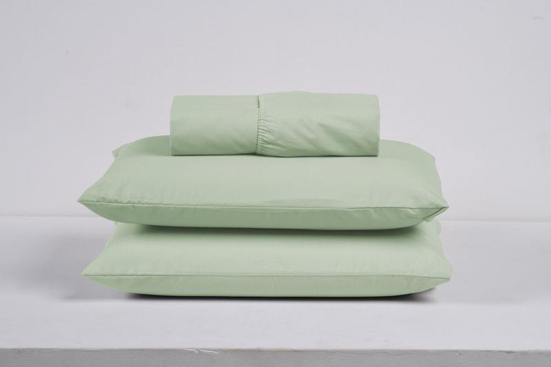 Imagem de Kit Roupa de Cama Solteiro 100% Algodão com Elástico e Fronha 2 Peças