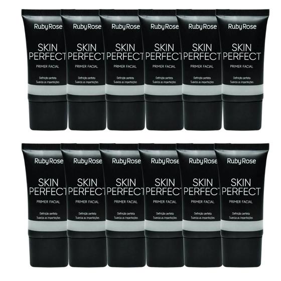 Imagem de Kit Ruby Rose Skin Perfect Primer Facial 25ml Hb-8086 C/12