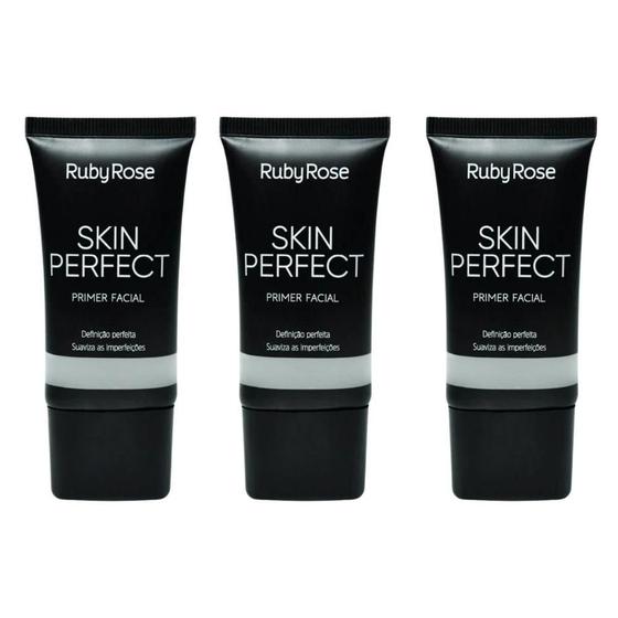 Imagem de Kit Ruby Rose Skin Perfect Primer Facial 25Ml Hb-8086 C/3