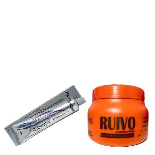 Imagem de Kit Ruivo Acobreado 01 Máscara 250G E 01 Coloração Mairibel