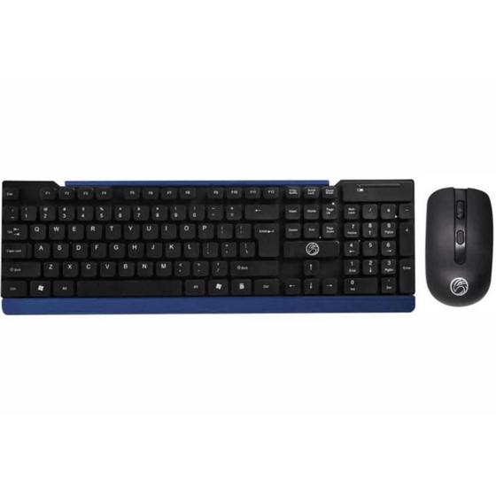 Kit S/ Fio Teclado/Mouse BrazilPC BPC-5271/17 USB Preto e Azul é boa?