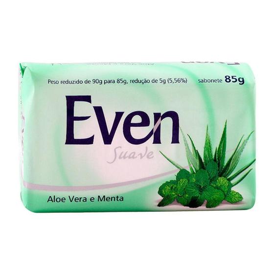 Imagem de Kit Sab Even Suave Aloe 12 Und 85g