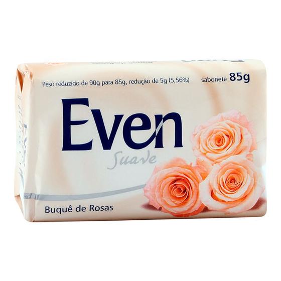 Imagem de Kit Sab Even Suave Buquê De Rosas 12 Und 85g