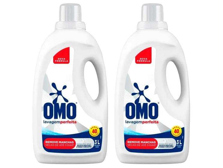 Kit Sabão Líquido Omo Lavagem Perfeita