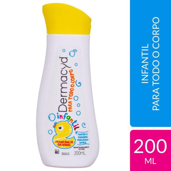 Kit Sabonete Líquido Dermacyd Infantil com 200ml Menor preço em Kit Sabonete Líquido Dermacyd Infantil com 200ml
