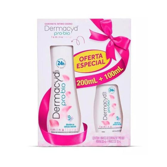 Imagem de Kit Sabonete Líquido Íntimo Femina Dermacyd 200ml+100ml