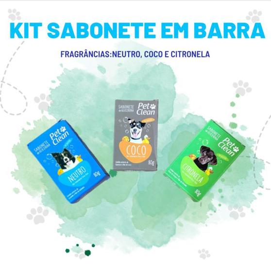 Imagem de Kit sabonetes em barra três fragrâncias