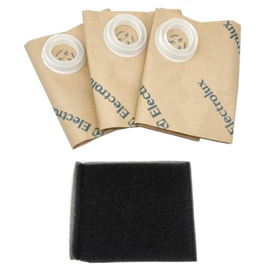 Imagem de Kit Saco Coletor com Filtro para Aspirador Electrolux Flex C