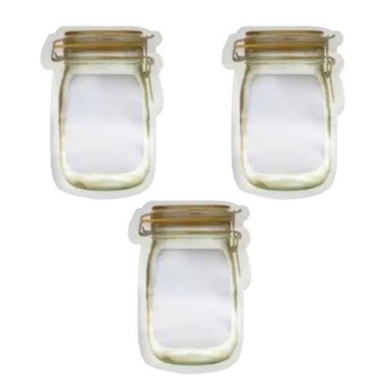 Kit Saco Zip Lock Para Alimentos 15 X 9,5 Cm C/ 3 Uni é ruim? Kit Saco Zip Lock Para Alimentos 15 X 9,5 Cm C/ 3 Uni é boa?